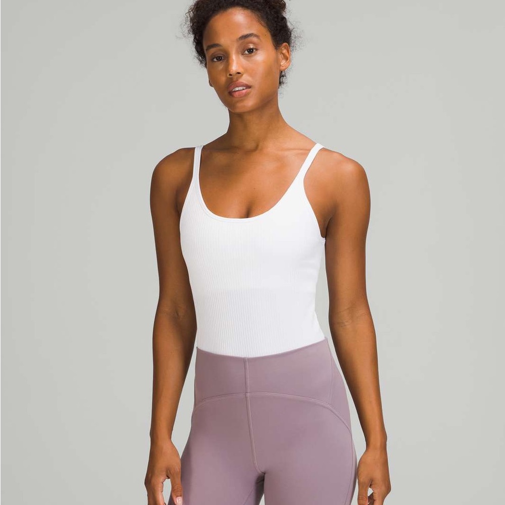 White Size 2 Lululemon Ebb to Street Bodysuit